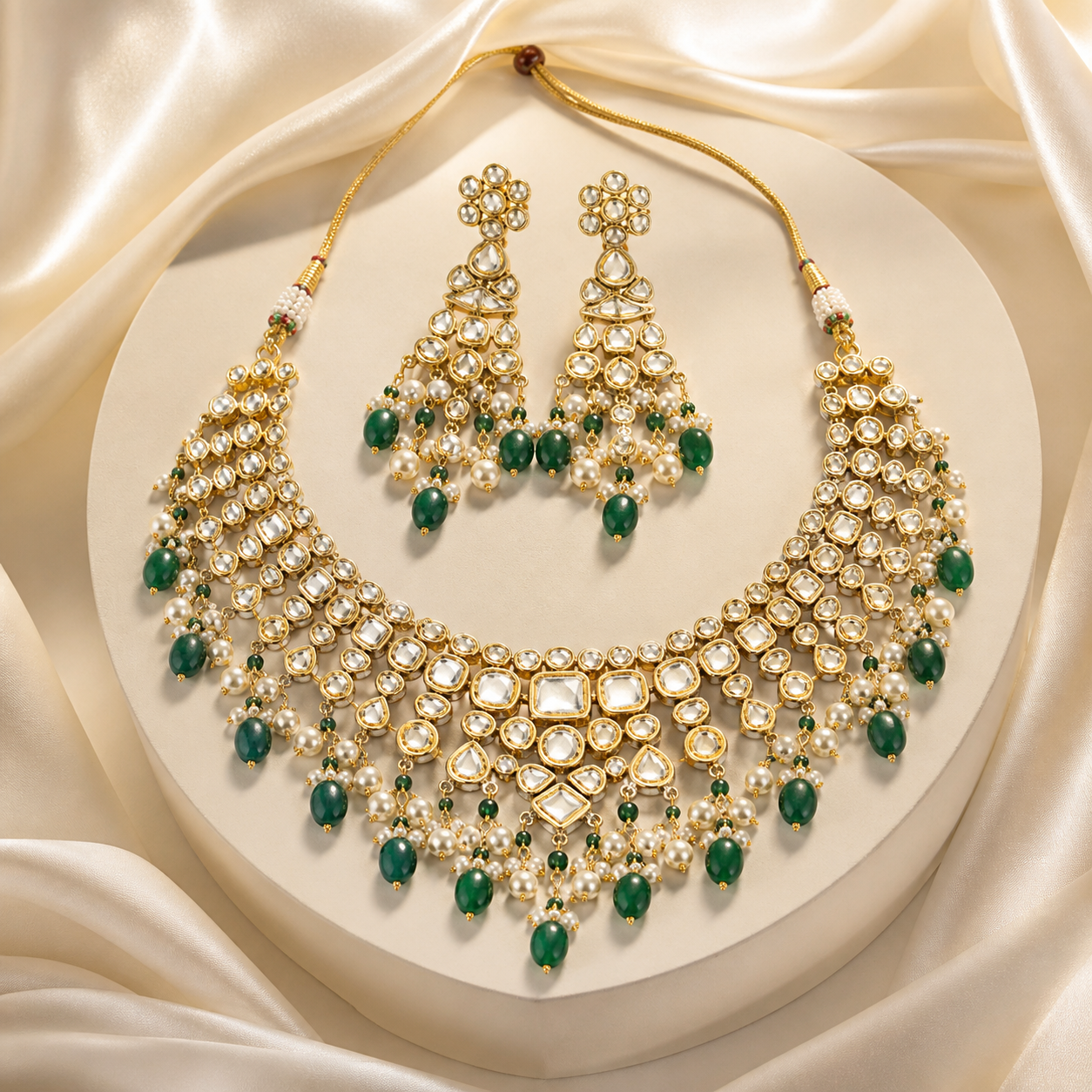 Noor bridal jewellery set